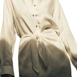 Fifteen Twenty Cream Button Down Shirt